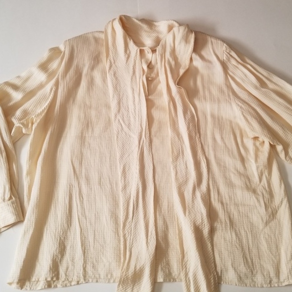 Breckenbridge Silk Top Blouse Sz 24